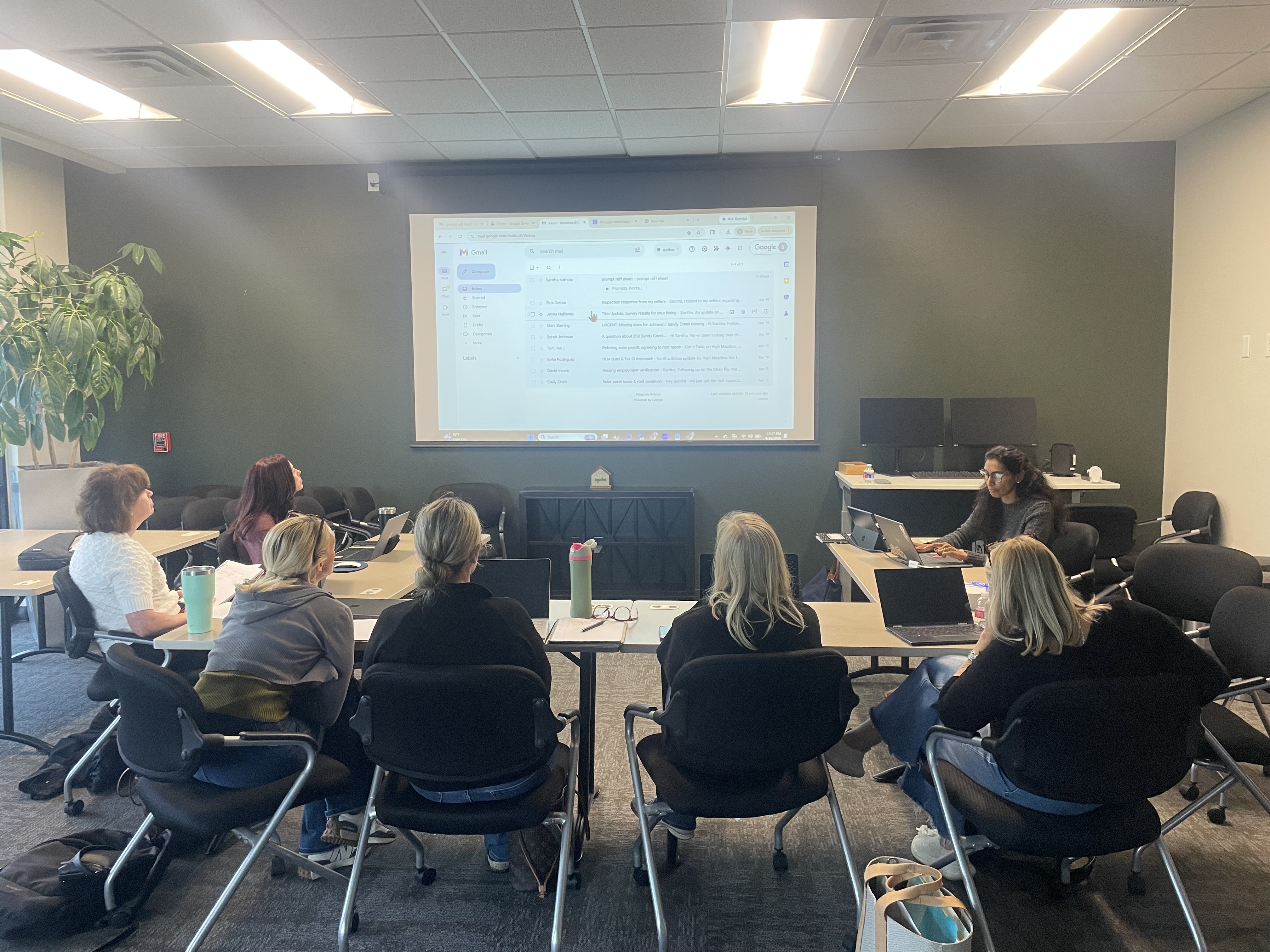 Workshop with Mercer Street Real Estate team